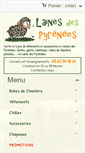 Mobile Screenshot of laines-des-pyrenees.com